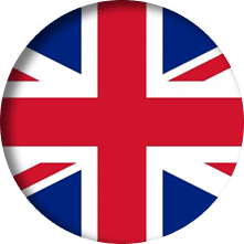 Bandera del Reino Unido en forma circular — asesoría de visa británica con Global Visa Center